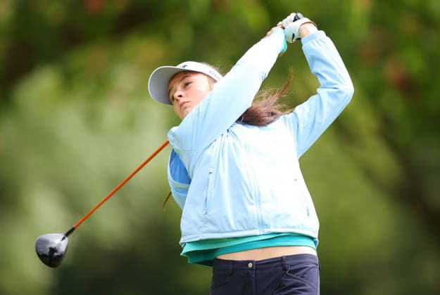 REPRO FREE *PRESS RELEASE NO REPRODUCTION FEE* EDITORIAL USE ONLY Flogas Irish Women s Amateur Open, Newlands Golf Club, Dublin 15 5 2026 Beth Cuthbert Beth Cuthbert 15 5 2026  Copyright: x INPHO TomxO™Hanlonx V1467224