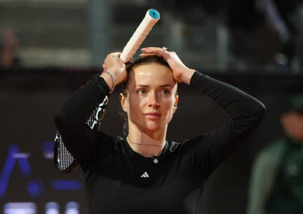 May 15, 2026, Rome, Lazio, Italy: ELINA SVITOLINA of Ukraine after the match against I. Swiatek of Poland in the semifinals of tennis tournament WTA, Tennis Damen 1000 Internazionali BNL Dâ€⠢Italia, Rome, Italy. Svitolina won 6:4, 2:6, 6:2. Tennis 2026, WTA Italian Open: Elina Svitolina 6:4, 2:6, 6:2 - ZUMAc278 20260515_zsp_c278_051 Copyright: xMarcinxCholewinskix