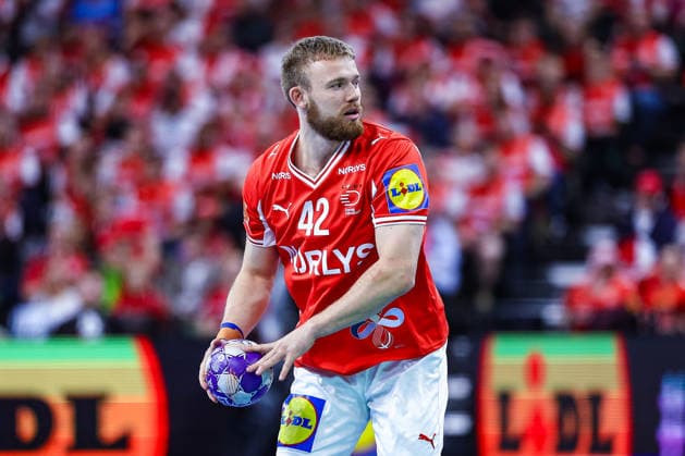 15.05.2026, xIAJx, Handball, Länderspiel, Testspiel, Dänemark - Deutschland, Royal Arena Kopenhagen: Thomas Arnoldsen (Dänemark 42) Dänemark