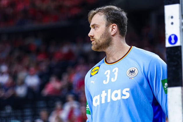 15.05.2026, xIAJx, Handball, Länderspiel, Testspiel, Dänemark - Deutschland, Royal Arena Kopenhagen: Andreas Wolff (Deutschland 33) Dänemark