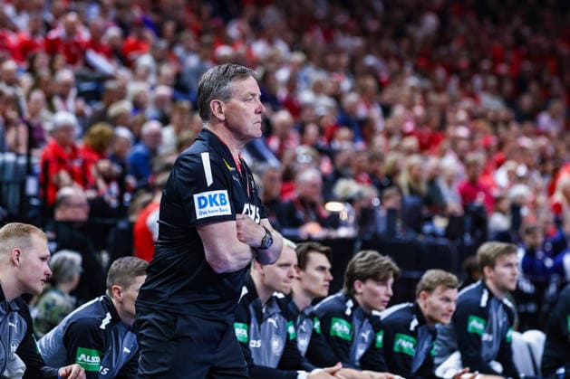 15.05.2026, xIAJx, Handball, Länderspiel, Testspiel, Dänemark - Deutschland, Royal Arena Kopenhagen: Natioaltrainer Alfred Gislason (Deutschland) Dänemark