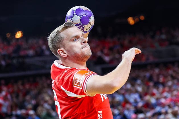 15.05.2026, xIAJx, Handball, Länderspiel, Testspiel, Dänemark - Deutschland, Royal Arena Kopenhagen: Johan Hansen (Dänemark 26) Dänemark