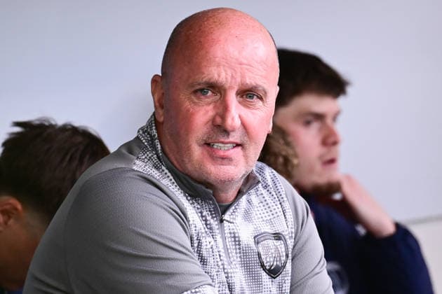 Notts County v Chesterfield, EFL Sky Bet League 2, Play Off Second Leg Chesterfield manager Paul Cook during the EFL Sky Bet League 2 Play Off Second Leg match between Notts County and Chesterfield at Meadow Lane, Nottingham, UK on 15 May 2026. Nottingham Meadow Lane Nottinghamshire UK Editorial use only DataCo restrictions apply See www.football-dataco.com , Copyright: xDennisxGoodwinx PSI-24254-0010