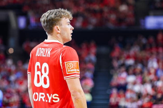 15.05.2026, xIAJx, Handball, Länderspiel, Testspiel, Dänemark - Deutschland, Royal Arena Kopenhagen: Victor Norlyk (Dänemark 68) Dänemark
