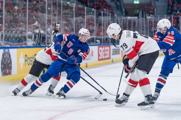 15 05 2026, Zurich, Swiss Life Arena, Ice hockey, Eishockey World Championships: USA - Switzerland, 82 Danny Nelson (United States) Zurich Swiss Life Arena Zurich Switzerland Copyright: xJustPictures.ch StefanxEmchx jp-de-StEm-DSC0139320260515