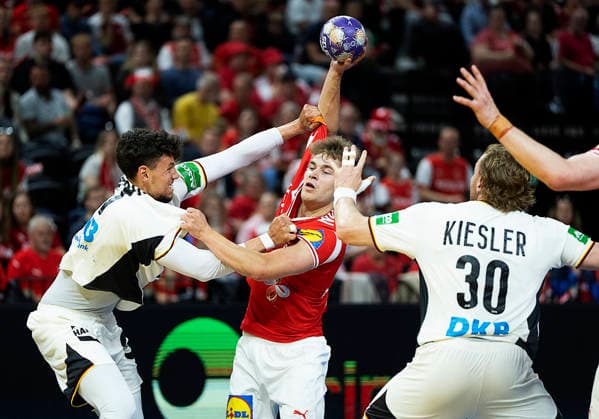 Men s Handball: Denmark - Germany Denmark s Victor Norlyk. The Danish men s handball team meets Germany in a test match in Copenhagen on Friday, May 15, 2026. (Photo: Claus Bech Ritzau Scanpix) , Copenhagen Denmark