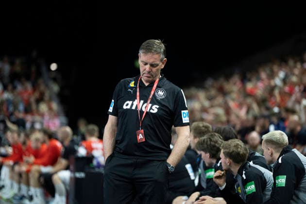 Men s Handball: Denmark - Germany Germany s Alfred Gislason. The Danish handball men meet Germany in a test match in Copenhagen on Friday, May 15, 2026. (Photo: Claus Bech Ritzau Scanpix) , Copenhagen Denmark