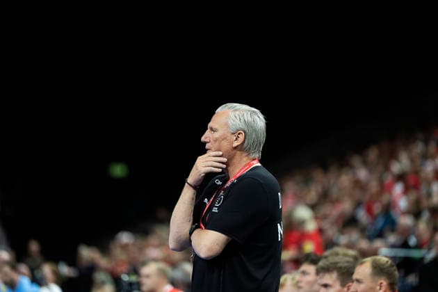 Men s Handball: Denmark - Germany Denmark s head coach Nikolaj Jacobsen. The Danish men s handball team faces Germany in a test match in Copenhagen on Friday, May 15, 2026. (Photo: Claus Bech Ritzau Scanpix) , Copenhagen Denmark