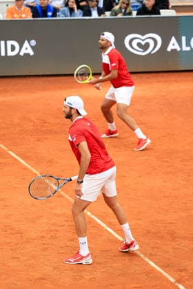 IPA84732572 - tomorrow they ll play semifinals in the double tournament in Rome during Internazionali BNL d Italia, International Tennis match in Rome, Italy, May 15 2026  Copyright: xGiorgioxMaiozzi IPAxSportx xx 84732572