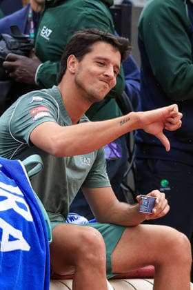 IPA84732577 - Semifinal match in Rome against Casper Ruud NOR during Internazionali BNL d Italia, International Tennis match in Rome, Italy, May 15 2026  Copyright: xGiorgioxMaiozzi IPAxSportx xx 84732577