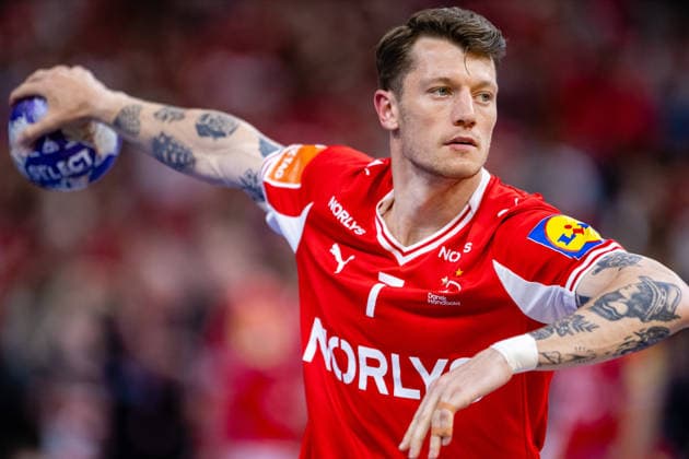Denmark v Germany, International handball friendly, Copenhagen, Denmark Copenhagen, Denmark. 15th, May 2026. Emil Jakobsen (7) of Denmark seen during a test match between Denmark and Germany at Royal Arena in Copenhagen. Denmark, Copenhagen  Copyright: xGonzalesxPhoto TobiasxJorgensenx