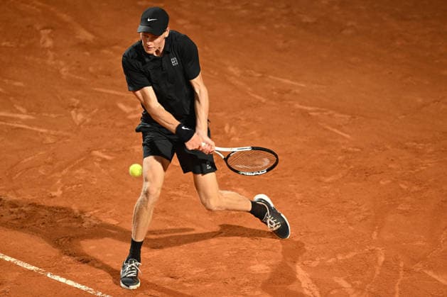TENNIS - Internazionali di Tennis - Internazionali BNL d Italia Photo by IPA ABACAPRESS.COM84732560 - Jannik Sinner of Italy against Daniil Medvedev during the Internazionali BNL d Italia Day Eleven at Foro Italico on May 15, 2026 in Rome, Italy. Rome Italy  Copyright: xIPAxSport ABACAx