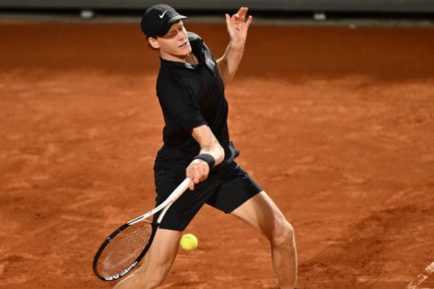 TENNIS - Internazionali di Tennis - Internazionali BNL d Italia Photo by IPA ABACAPRESS.COM84732520 - Jannik Sinner of Italy against Daniil Medvedev during the Internazionali BNL d Italia Day Eleven at Foro Italico on May 15, 2026 in Rome, Italy. Rome Italy  Copyright: xIPAxSport ABACAx
