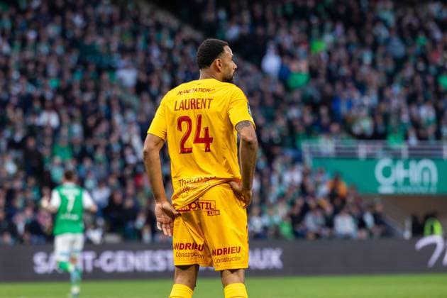 FOOTBALL : AS ST Etienne vs Rodez - Ligue 2 BKT barrage - 15 05 2026 Laurent Loni Claudin 24 of Rodez in action during the Ligue 2 playoff game between AS Saint-Etienne and Rodez Aveyron Football at Stadium Geoffroy Guichard in Saint-Etienne, France. Saint-EtienneFrance  Copyright: xPaulinexFIGUETx xPSNewZx