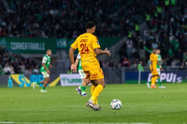 FOOTBALL : AS ST Etienne vs Rodez - Ligue 2 BKT barrage - 15 05 2026 Laurent Loni Claudin 24 of Rodez in action during the Ligue 2 playoff game between AS Saint-Etienne and Rodez Aveyron Football at Stadium Geoffroy Guichard in Saint-Etienne, France. Saint-EtienneFrance  Copyright: xPaulinexFIGUETx xPSNewZx