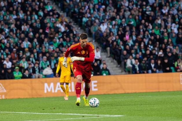 FOOTBALL : AS ST Etienne vs Rodez - Ligue 2 BKT barrage - 15 05 2026 Braat Quentin 1 of Rodez in action during the Ligue 2 playoff game between AS Saint-Etienne and Rodez Aveyron Football at Stadium Geoffroy Guichard in Saint-Etienne, France. Saint-EtienneFrance  Copyright: xPaulinexFIGUETx xPSNewZx