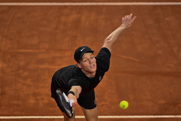Internazionali BNL D Italia 2026 - Day Eleven Jannik Sinner of Italy competes against Daniil Medvedev during the Internazionali BNL d Italia Day Eleven at Foro Italico on May 15, 2026, in Rome, Italy. Rome Italy Italy  Copyright: xDomenicoxCippitellix originalFilename:cippitelli-itainter260515_npjXM.jpg