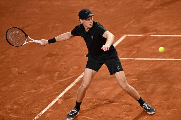 Internazionali BNL D Italia 2026 - Day Eleven Jannik Sinner of Italy competes against Daniil Medvedev during the Internazionali BNL d Italia Day Eleven at Foro Italico on May 15, 2026, in Rome, Italy. Rome Italy Italy  Copyright: xDomenicoxCippitellix originalFilename:cippitelli-itainter260515_npKgl.jpg