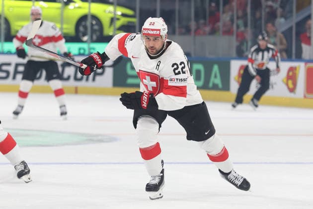 WM 2026 USA - SUI Nino Niederreiter (Schweiz) 15.05.2026 Swiss Life Arena Zuerich , SCHWEIZ, Herren IIHF Eishockey World Championship, WM, Weltmeisterschaft Zurich 2026 Gruppe USA - Schweiz Nino Niederreiter (Schweiz)