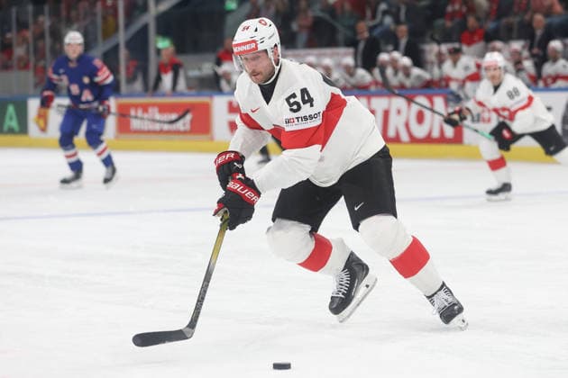 WM 2026 USA - SUI Christian Marti (Schweiz) 15.05.2026 Swiss Life Arena Zuerich , SCHWEIZ, Herren IIHF Eishockey World Championship, WM, Weltmeisterschaft Zurich 2026 Gruppe USA - Schweiz Christian Marti (Schweiz)