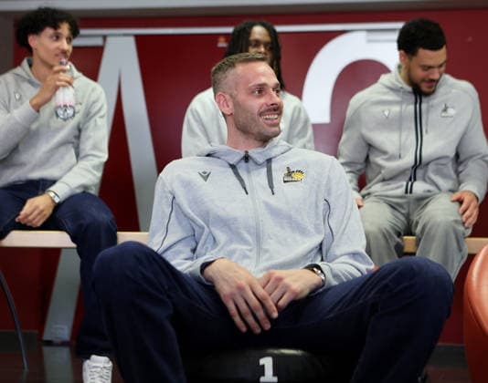15.05.2026, Deutschland, Stuttgart, Basketball MHP Riesen Ludwigsburg Saisonabschluss, Jonas Wohlfahrt-Bottermann,