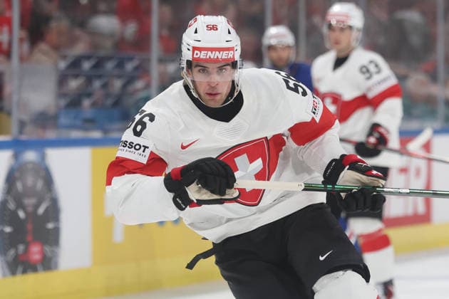 WM 2026 USA - SUI Tim Berni (Schweiz) 15.05.2026 Swiss Life Arena Zuerich , SCHWEIZ, Herren IIHF Eishockey World Championship, WM, Weltmeisterschaft Zurich 2026 Gruppe USA - Schweiz Tim Berni (Schweiz)