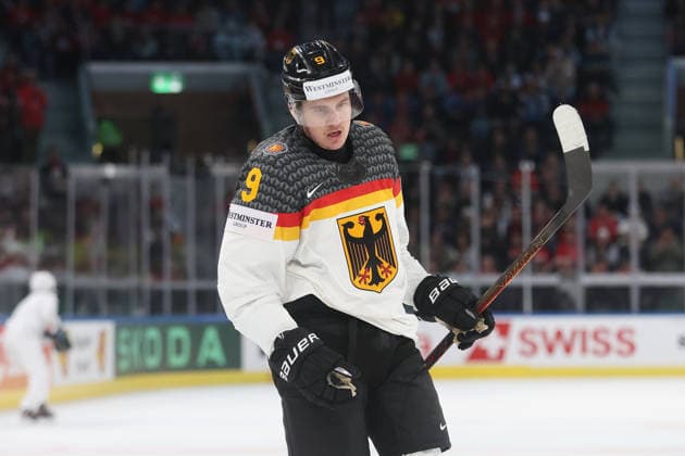WM 2026 GER - FIN Leon Gawanke (GER) 15.05.2026 Swiss Life Arena Zuerich , SCHWEIZ, Herren IIHF World Championship, WM, Weltmeisterschaft Zurich 2026 Gruppe A Deutschland - Finnland Leon Gawanke (GER)