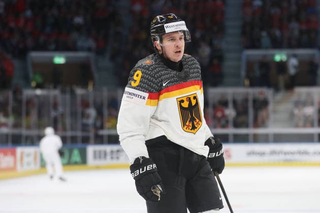 WM 2026 GER - FIN Leon Gawanke (GER) 15.05.2026 Swiss Life Arena Zuerich , SCHWEIZ, Herren IIHF World Championship, WM, Weltmeisterschaft Zurich 2026 Gruppe A Deutschland - Finnland Leon Gawanke (GER)