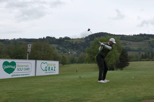 GOLF - Goesser Open 2026 MARIA LANKOWITZ,AUSTRIA,16.MAY.26 - GOLF - Alps Tour, Goesser Open, GC Erzherzog Johann. Image shows Gonzalo Leal (ESP).  GEPAxpictures xHansxOberlaender
