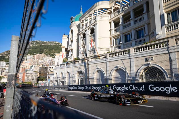 2026 FORMULA E MONACO ePRIX 07 GUNTHER Maximilian (ger), DS Penske, DS E-Tense FE25, action during the Monaco ePrix, 9th and 10th round of the 2025-26 ABB FIA Formula E World Championship, WM, Weltmeisterschaft on the Circuit de Monaco from Mai 16 to 17, 2026 in Monte-Carlo, Monaco - Monte-CarloMonaco  Copyright: xJULIENxDELFOSSEx