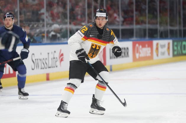 WM 2026 GER - FIN Dominik Kahun (GER) 15.05.2026 Swiss Life Arena Zuerich , SCHWEIZ, Herren IIHF World Championship, WM, Weltmeisterschaft Zurich 2026 Gruppe A Deutschland - Finnland Dominik Kahun (GER)