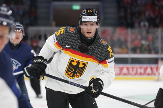 WM 2026 GER - FIN Stefan Loibl (GER) 15.05.2026 Swiss Life Arena Zuerich , SCHWEIZ, Herren IIHF World Championship, WM, Weltmeisterschaft Zurich 2026 Gruppe A Deutschland - Finnland Stefan Loibl (GER)