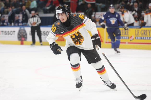 WM 2026 GER - FIN Alexander Ehl (GER) 15.05.2026 Swiss Life Arena Zuerich , SCHWEIZ, Herren IIHF World Championship, WM, Weltmeisterschaft Zurich 2026 Gruppe A Deutschland - Finnland Alexander Ehl (GER)