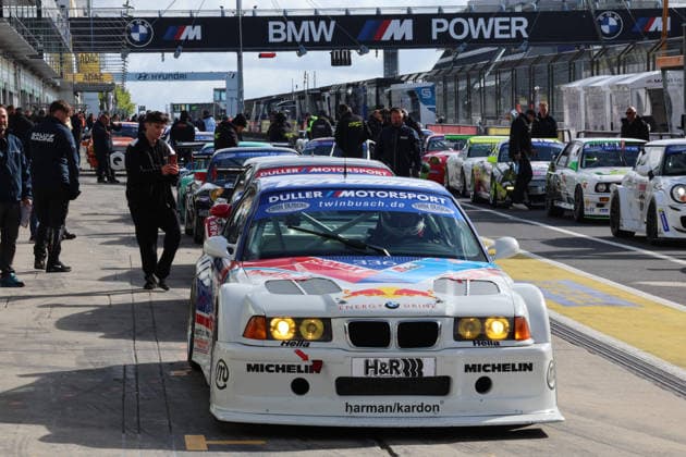 Nürburg, Deutschland 14.-17. Mai 2026: ADAC Ravenol 24h Rennen Nürburgring - 2026 - Samstag Pitlane Boxengasse TWL Qualifying 2 Tourenwagen Legenden Im Bild: 336 Mattersdorfer Philipp - BMW E36 GTR - (Philipp Mattersdorfer) Nürburgring Rheinland Pfalz Copyright: xFotostandx xFabianxWernerx