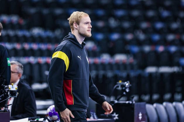 15.05.2026, xIAJx, Handball, Länderspiel, Testspiel, Dänemark - Deutschland, Royal Arena Kopenhagen: Matthes Langhoff (Deutschland 13) Dänemark