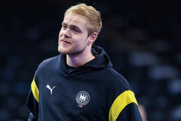 15.05.2026, xIAJx, Handball, Länderspiel, Testspiel, Dänemark - Deutschland, Royal Arena Kopenhagen: Matthes Langhoff (Deutschland 13) Dänemark