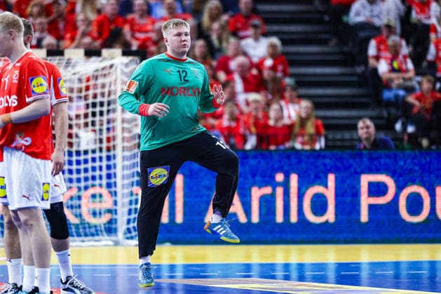 15.05.2026, xIAJx, Handball, Länderspiel, Testspiel, Dänemark - Deutschland, Royal Arena Kopenhagen: Emil Nielsen (Dänemark 12) Dänemark
