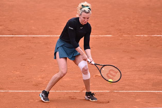 IPA84742907 - Kate?ina Siniakova of Czech Republic against Nicole Melichar-Martinez of USA and Cristina Bucsa of Spain during the Internazionali BNL d Italia Day Eleven at Foro Italico on May 15, 2026 in Rome, Italy.  Copyright: xDomenicoxCippitelli IPAxSportx xx 84742907