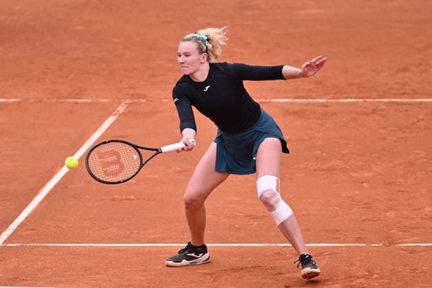 TENNIS - Internazionali di Tennis - Internazionali BNL d Italia Photo by IPA ABACAPRESS.COM84742853 - Kate?ina Siniakova of Czech Republic against Nicole Melichar-Martinez of USA and Cristina Bucsa of Spain during the Internazionali BNL d Italia Day Eleven at Foro Italico on May 15, 2026 in Rome, Italy. Rome Italy  Copyright: xIPAxSport ABACAx