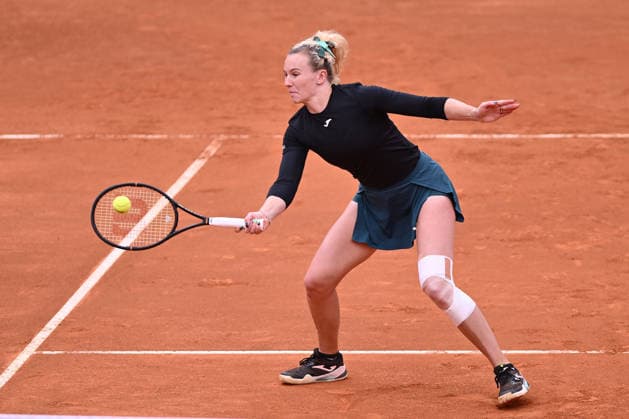 TENNIS - Internazionali di Tennis - Internazionali BNL d Italia Photo by IPA ABACAPRESS.COM84742857 - Kate?ina Siniakova of Czech Republic against Nicole Melichar-Martinez of USA and Cristina Bucsa of Spain during the Internazionali BNL d Italia Day Eleven at Foro Italico on May 15, 2026 in Rome, Italy. Rome Italy  Copyright: xIPAxSport ABACAx