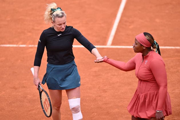Internazionali BNL D Italia 2026 - Day Eleven Taylor Townsend of the United States and Katerina Siniakova of the Czech Republic compete against Nicole Melichar-Martinez of the United States and Cristina Bucsa of Spain during the Internazionali BNL d Italia Day Eleven at Foro Italico on May 15, 2026, in Rome, Italy. Rome Italy Italy  Copyright: xDomenicoxCippitellix originalFilename:cippitelli-itainter260515_npgUS.jpg