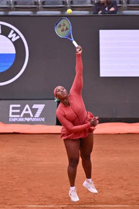 Internazionali BNL D Italia 2026 - Day Eleven Taylor Townsend of the United States competes against Nicole Melichar-Martinez of the United States and Cristina Bucsa of Spain during the Internazionali BNL d Italia Day Eleven at Foro Italico on May 15, 2026, in Rome, Italy. Rome Italy Italy  Copyright: xDomenicoxCippitellix originalFilename:cippitelli-itainter260515_npC4o.jpg