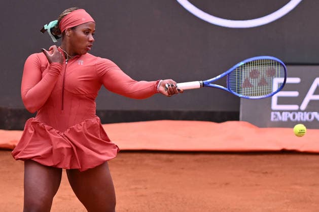 Internazionali BNL D Italia 2026 - Day Eleven Taylor Townsend of the United States competes against Nicole Melichar-Martinez of the United States and Cristina Bucsa of Spain during the Internazionali BNL d Italia Day Eleven at Foro Italico on May 15, 2026, in Rome, Italy. Rome Italy Italy  Copyright: xDomenicoxCippitellix originalFilename:cippitelli-itainter260515_nppOk.jpg