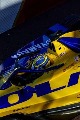 Zane Maloney (Lola Yamaha ABT Formula E Team, 22) Helm, ABB FIA Formula E World Championship, WM, Weltmeisterschaft Monaco e-Prix 2026, Monte Carlo, Saison 12 2025 26, Runde 9, 16.05.2026, ABB FIA Formula E World Championship, Monaco e-Prix 2026, Monte Carlo, Saison 12 2025 26, Runde 9, 16.05.2026 Monte Carlo Copyright: xEibner-Pressefoto LauraxRoemerx EP_LRR