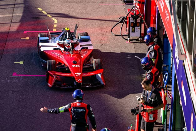Jean-Eric Vergne (Citroen Racing, Rookie Fahrer) erstes freies Training Free Practice 1, Boxengasse, ABB FIA Formula E World Championship, WM, Weltmeisterschaft Monaco e-Prix 2026, Monte Carlo, Saison 12 2025 26, Runde 9, 16.05.2026, ABB FIA Formula E World Championship, Monaco e-Prix 2026, Monte Carlo, Saison 12 2025 26, Runde 9, 16.05.2026 Monte Carlo Copyright: xEibner-Pressefoto LauraxRoemerx EP_LRR