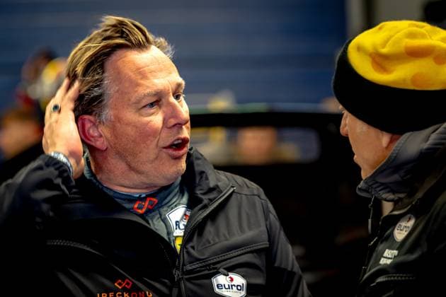 NURBURG - Duncan Huisman and Tom Coronel during the ADAC RAVENOL 24h Nurburgring Warm-Up on May 16-17, 2026 in Germany. (Photo by Jack Brekelmans EYE4IMAGES DeFodi Images) -