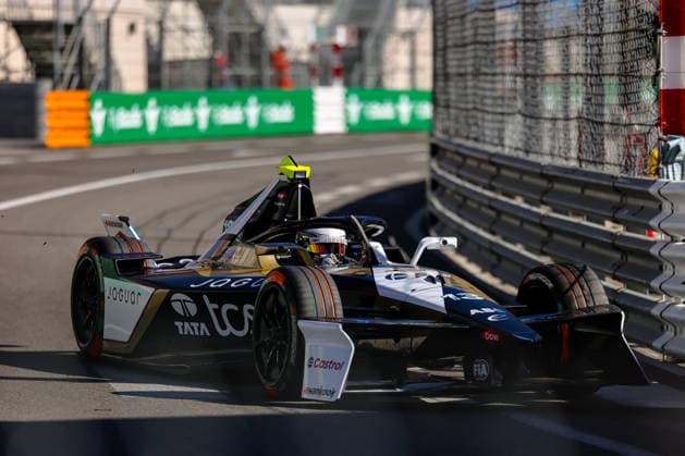 Antonio Felix da Costa (Jaguar TCS Racing, 13) zweites freies Training Free Practice 2, ABB FIA Formula E World Championship, WM, Weltmeisterschaft Monaco e-Prix 2026, Monte Carlo, Saison 12 2025 26, Runde 9, 16.05.2026, ABB FIA Formula E World Championship, Monaco e-Prix 2026, Monte Carlo, Saison 12 2025 26, Runde 9, 16.05.2026 Monte Carlo Copyright: xEibner-Pressefoto LauraxRoemerx EP_LRR