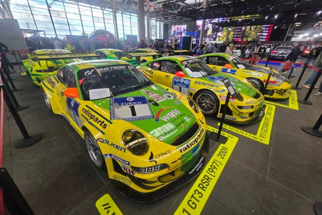 RECORD DATE NOT STATED Ausstellung der Manthey-Porsche Siegerfahrzeuge auf dem Nuerburgring GER, Motorsport, 54. ADAC Ravenol 24H-Rennen Nuerburgring 2025, Rennen, Samstag, Nuerburg, 16.05.2026 GER, Motorsport, 54. ADAC Ravenol 24H-Rennen Nuerburgring 2025, Rennen, Samstag, Nuerburg, 16.05.2026 Nuerburg Copyright: xEibner-Pressefoto JuergenxAugstx EP_JAT