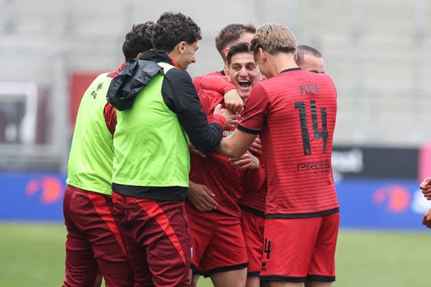 3. Liga; FC Ingolstadt 04 - SV Waldhof Mannheim; Tor Jubel Treffer Emre Gül (5, FCI) 3:0 Mattis Hoppe (2, FCI) Ognjen Drakulic (30, FCI) Georgios Antzoulas (6, FCI) Simon Lorenz (32, FCI) Max Plath (14 FCI) 3. Liga - FC Ingolstadt 04 Saison 2025 2026 SV Waldhof Mannheim;