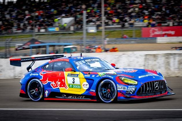 NURBURG - Mercedes-AMG Team Verstappen Racing Max Verstappen, Lucas Auer, Jules Gounon, Daniel Juncadella Mercedes-AMG GT3 during the ADAC RAVENOL 24h Nurburgring on May 16, 17, 2026 in Germany. (Photo by Jack Brekelmans EYE4IMAGES DeFodi Images) -